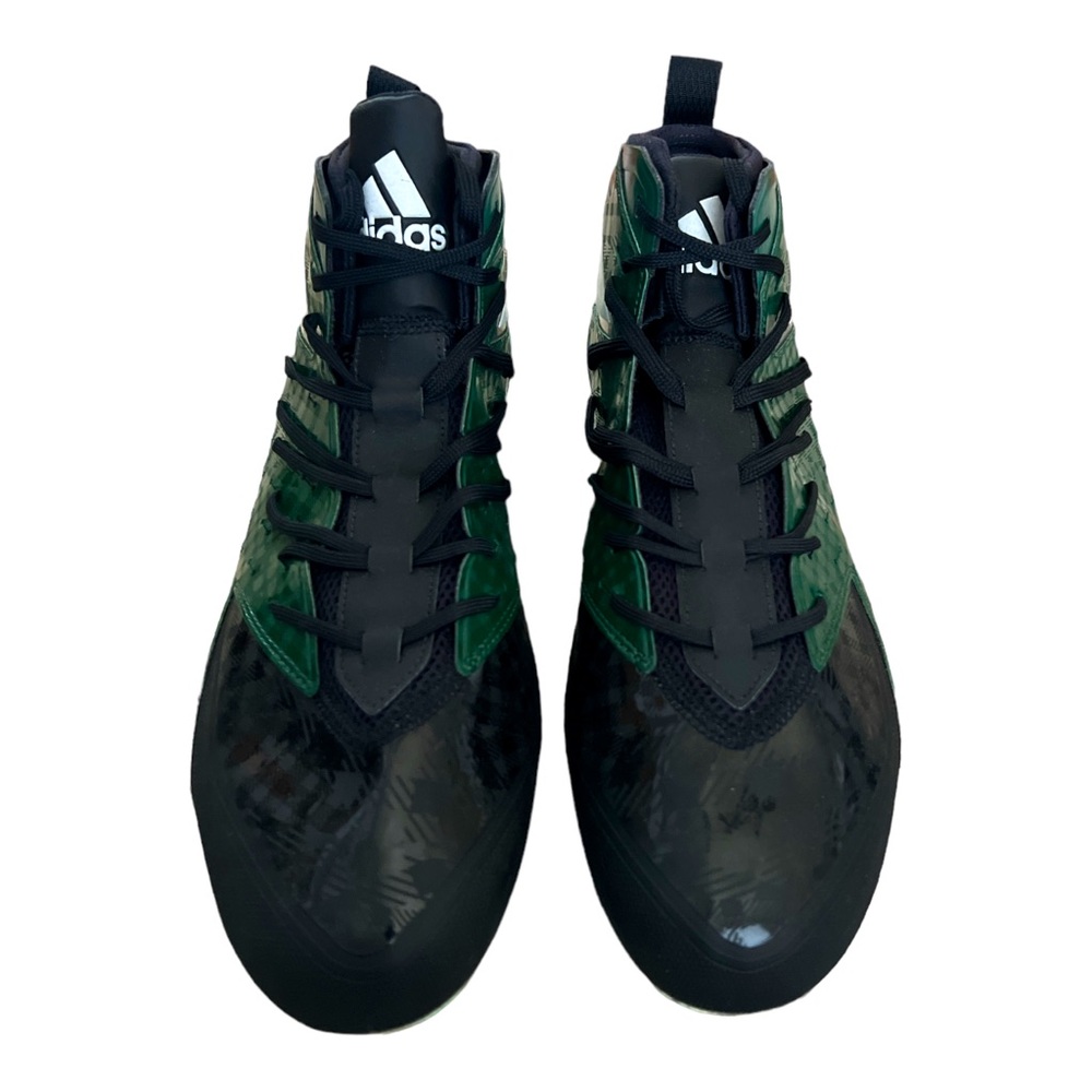 Adidas Mens Green Black Football Cleats
